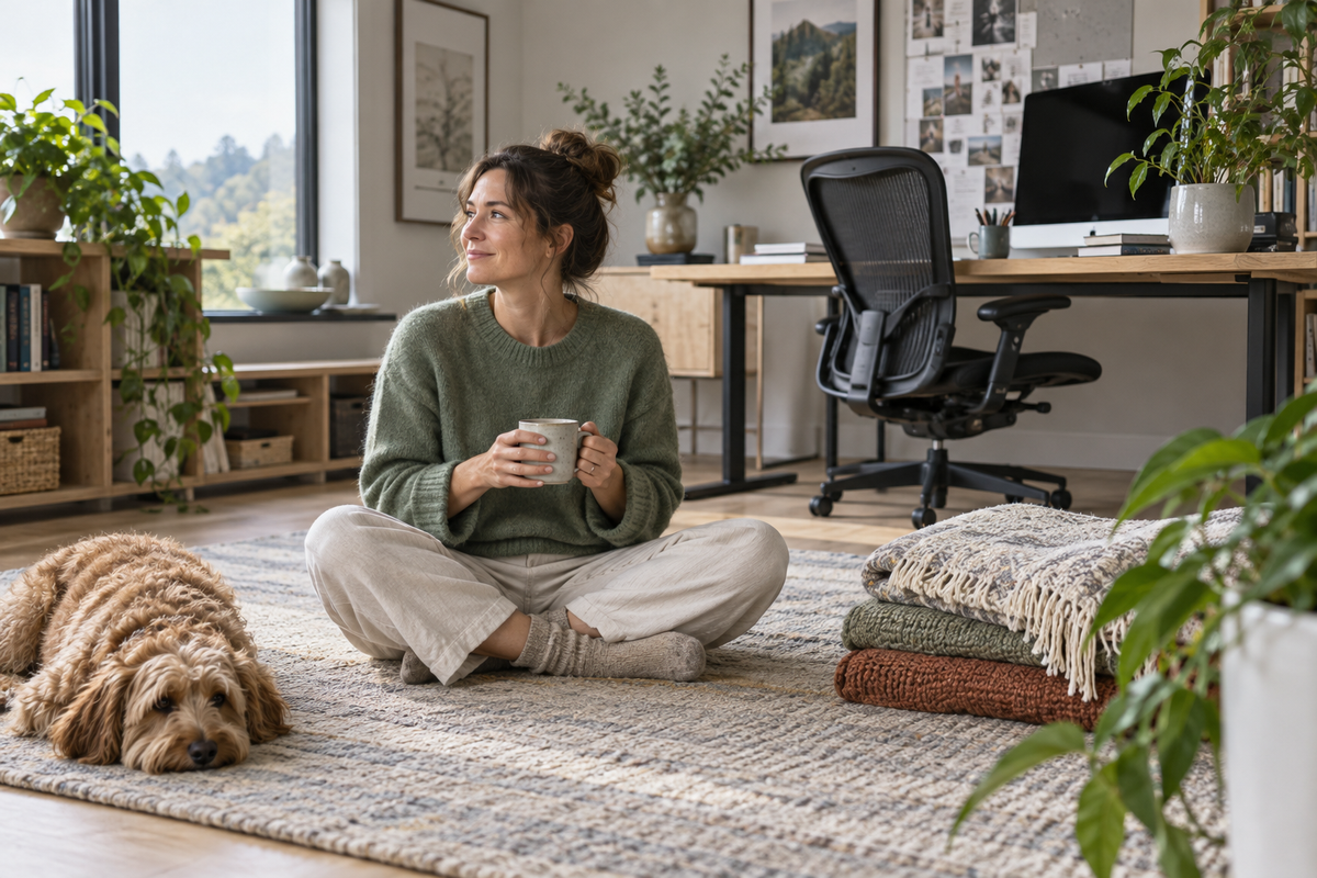 Can’t Sit Cross-Legged in Your Office Chair? Why a Floor Seat Might Help