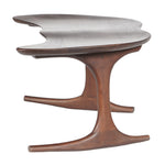 Bodhi meditation chair side profile showing curved legs