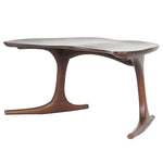 Bodhi meditation chair side profile showing curved legs