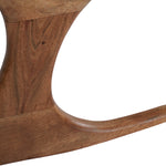 Chairish stackable wooden meditation chair in Acacia hardwood