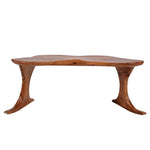 Chairish stackable wooden meditation chair in Acacia hardwood