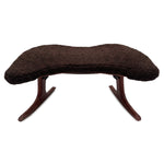 Self Shelf portable wooden meditation chair with folding legs Earth Cushion