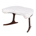 Bodhi meditation chair side profile showing curved legs