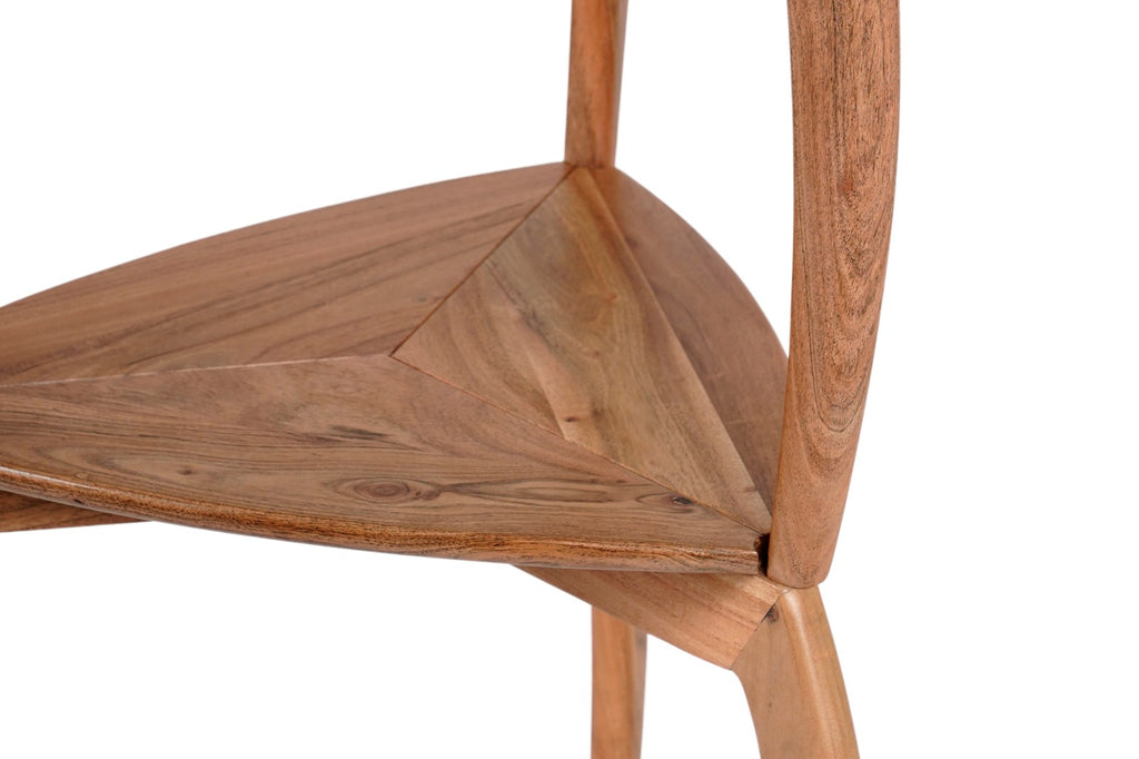 Asset multi-purpose Acacia wooden table & stool