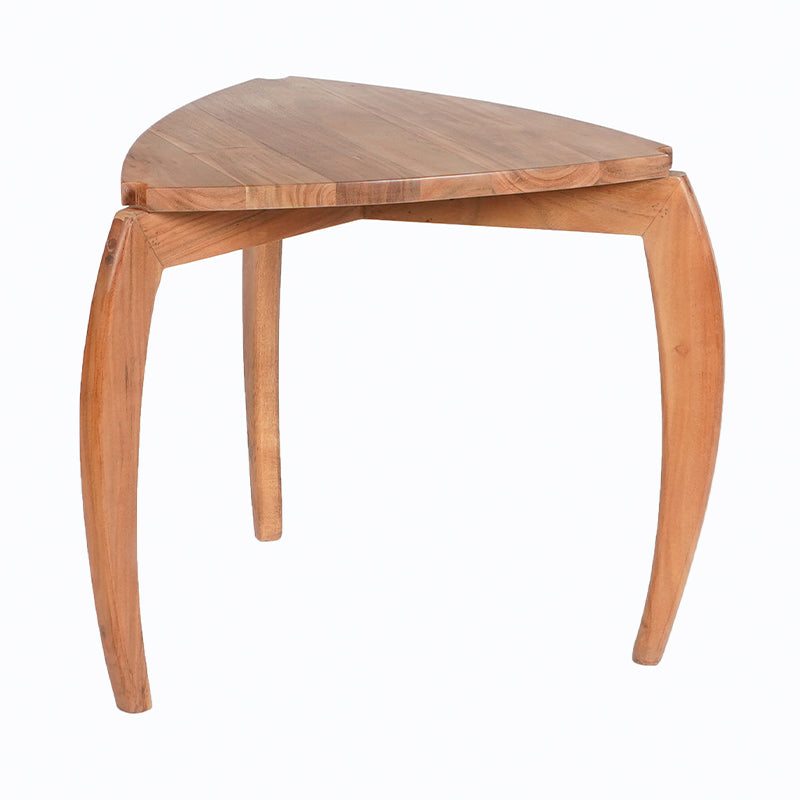 Asset multi-purpose Acacia wooden table & stool