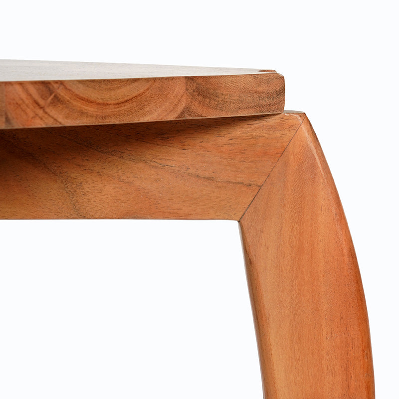 Asset multi-purpose Acacia wooden table & stool