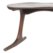 Bodhi meditation chair side profile showing curved legs