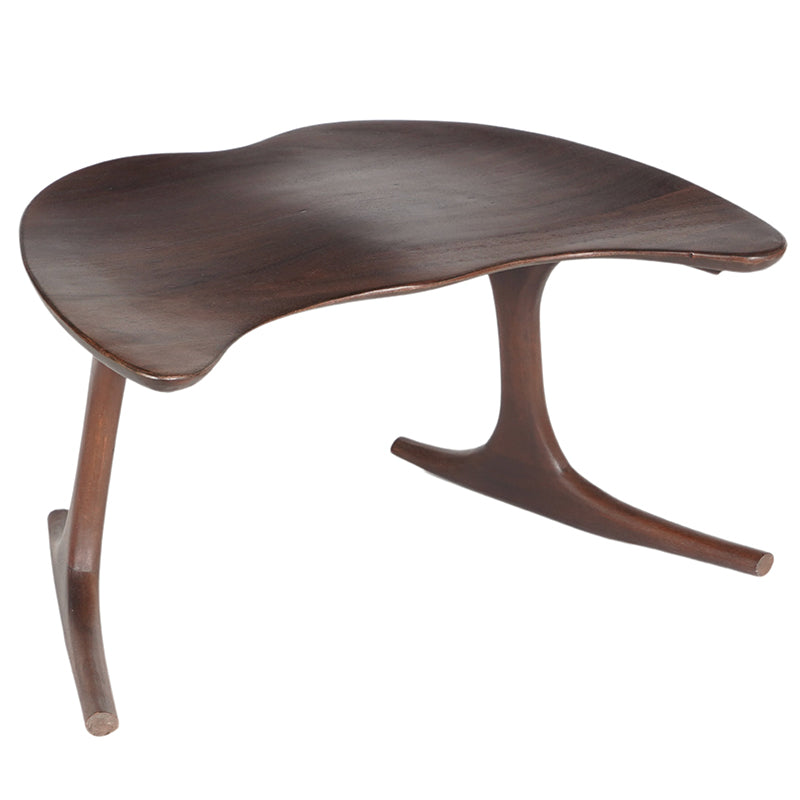 Bodhi meditation chair side profile showing curved legs