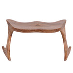 Chairish stackable wooden meditation chair in Acacia hardwood