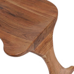 Chairish stackable wooden meditation chair in Acacia hardwood