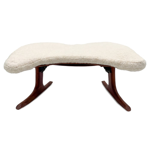 Self Shelf portable wooden meditation chair with folding legs