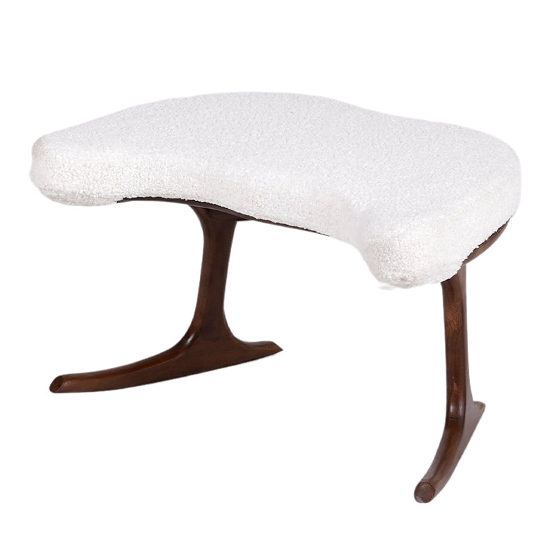 Bodhi meditation chair side profile showing curved legs