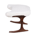 Bodhi meditation chair side profile showing curved legs